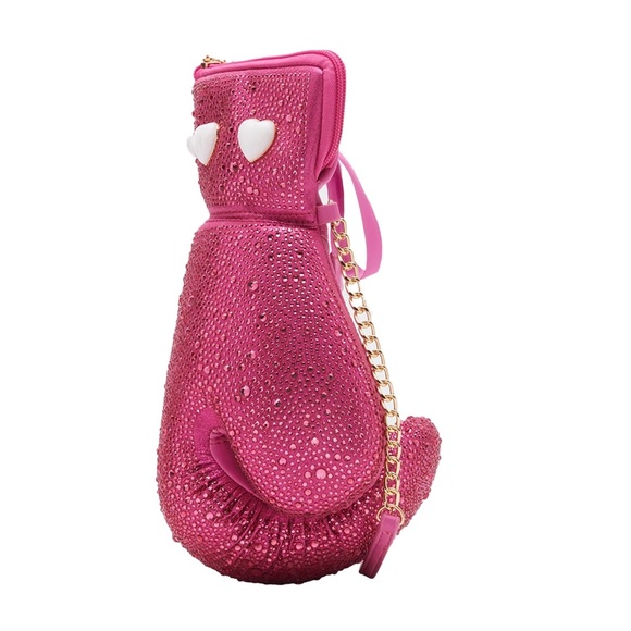 Betsey Johnson Kitsch Fighting Boxing Glove Crossbody - Picture 3 of 3